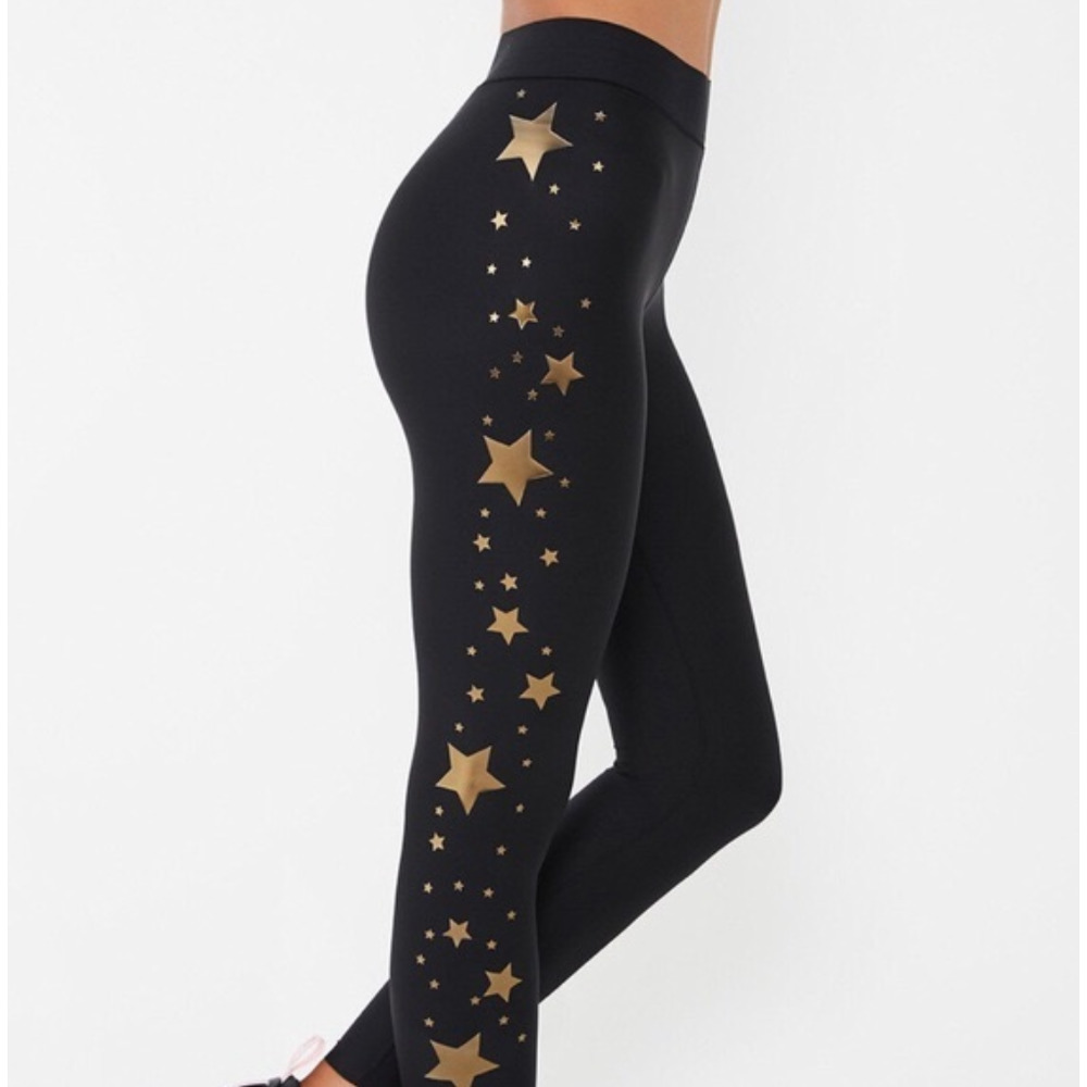 Ultracor Lux Stellar Knockout Star High Rise Black Legging Size XS